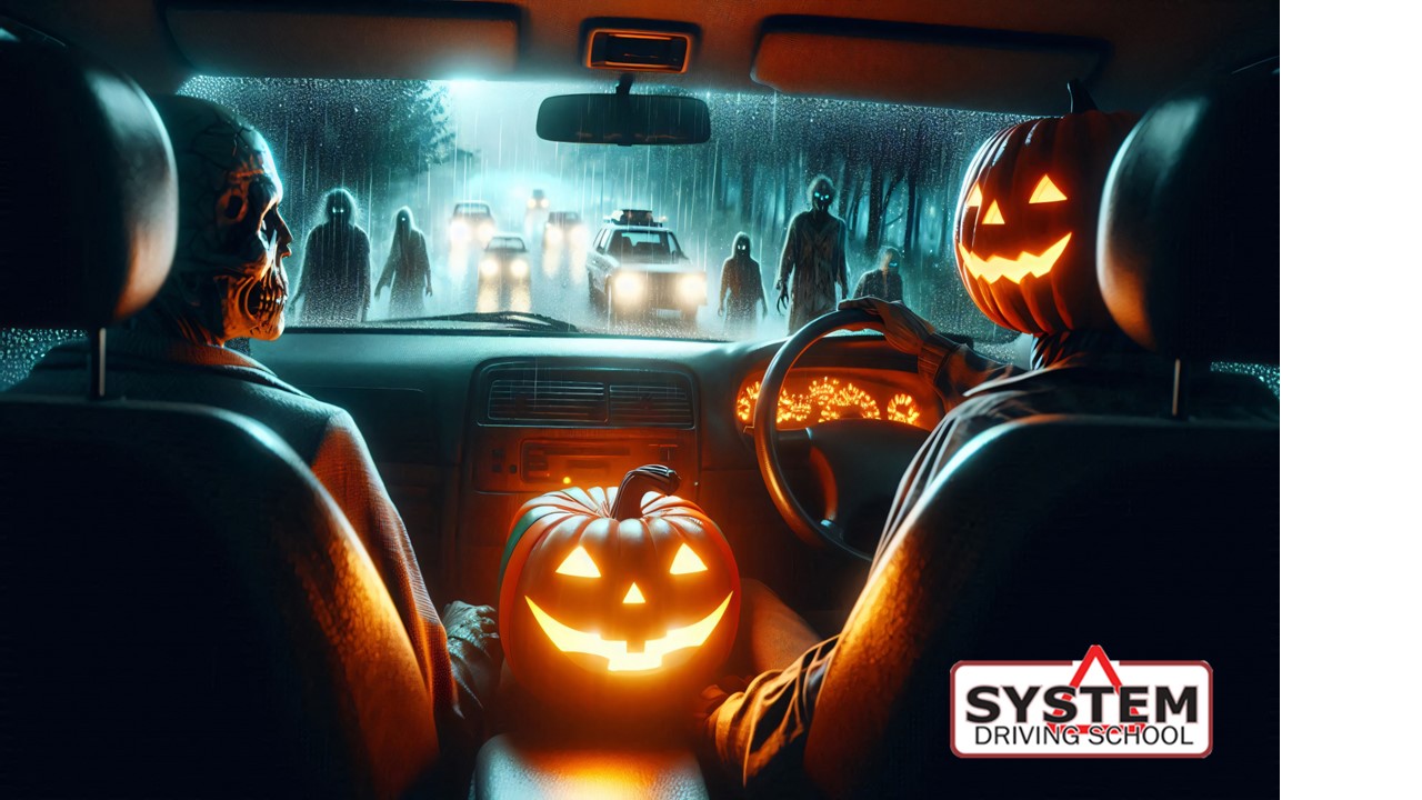Driving lessons on Halloween